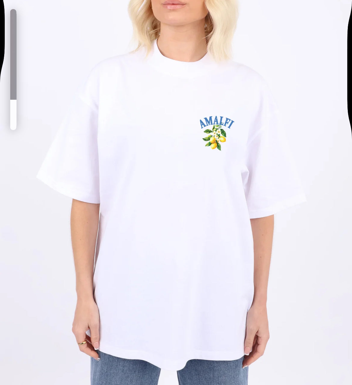 Amalfi Summers Oversized T-Shirt
