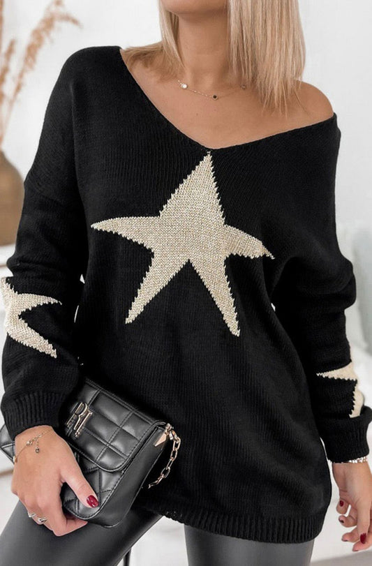 “Shine Bright” star jumper